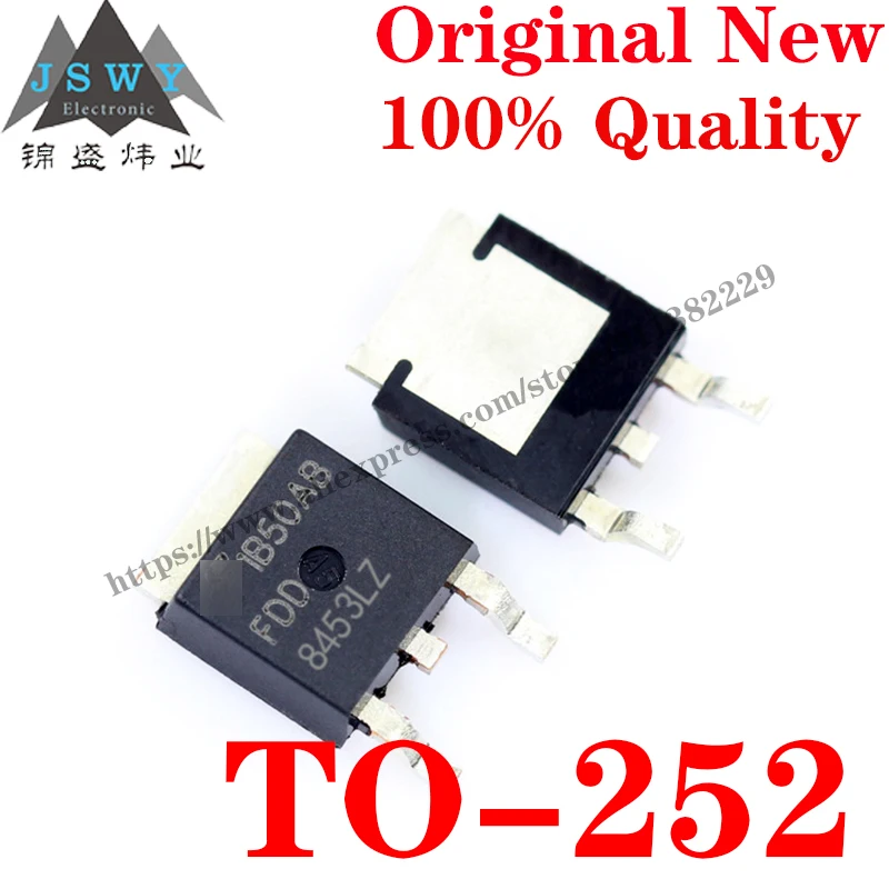 

10~100 PCS FDD8453LZ TO-252 Discrete Semiconductor Transistor MOSFET IC Chip With the for module arduino Free Shiping FDD 8453LZ