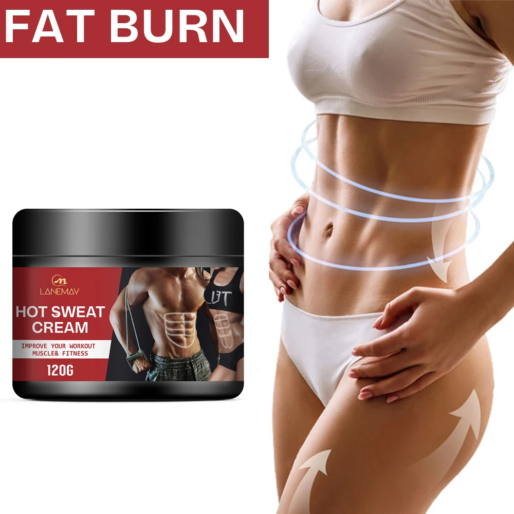 

120g Abdominal Cream Fever Cream Firming Abdominal Muscle Men's and Women's Fitness Shaping Firming Body Massage Fever Cream