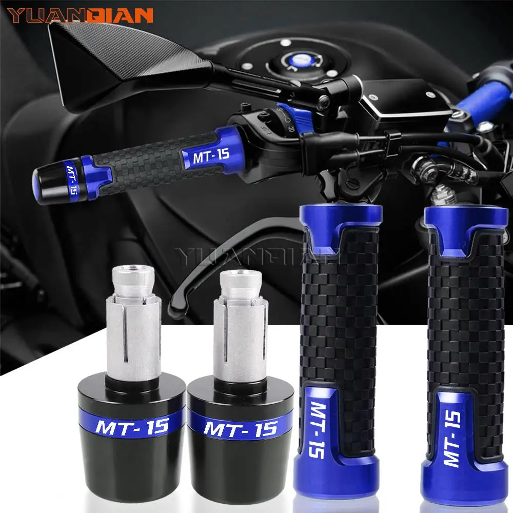 7/8 &quot22 мм мотоциклетные ручки на руль заглушка для YAMAHA MT15 MT 15 MSLAZZ 150 2015 2016 2017 2018