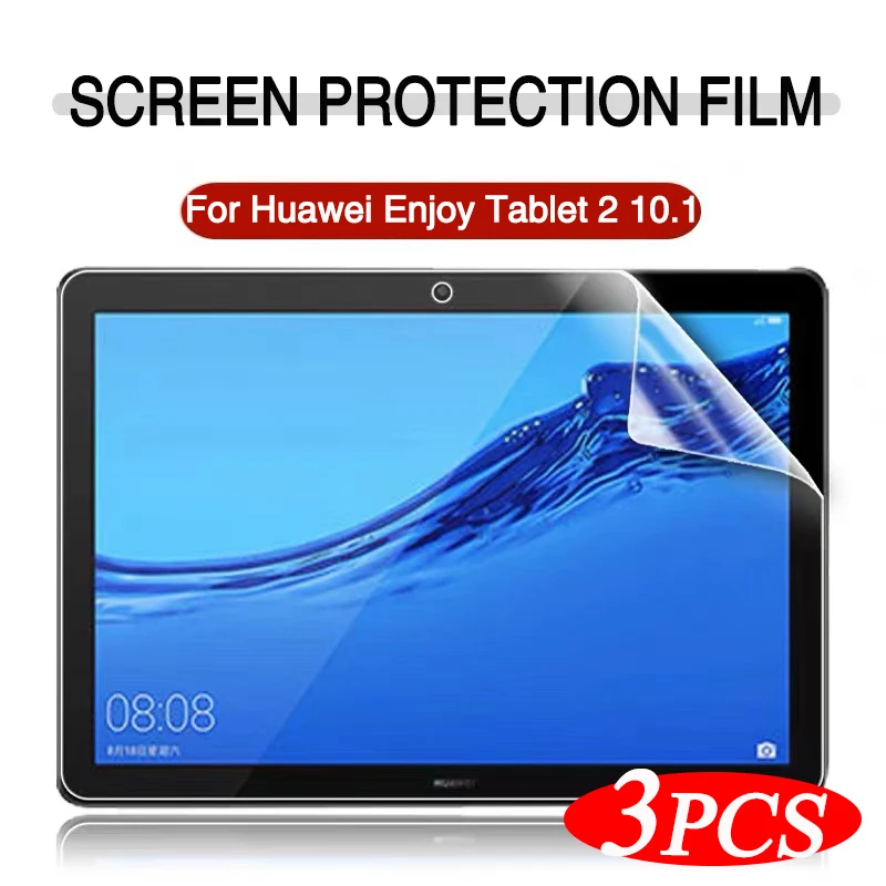 

3 шт., мягкая защитная пленка для планшета Huawei Enjoy Tablet 2 10,1 дюйма