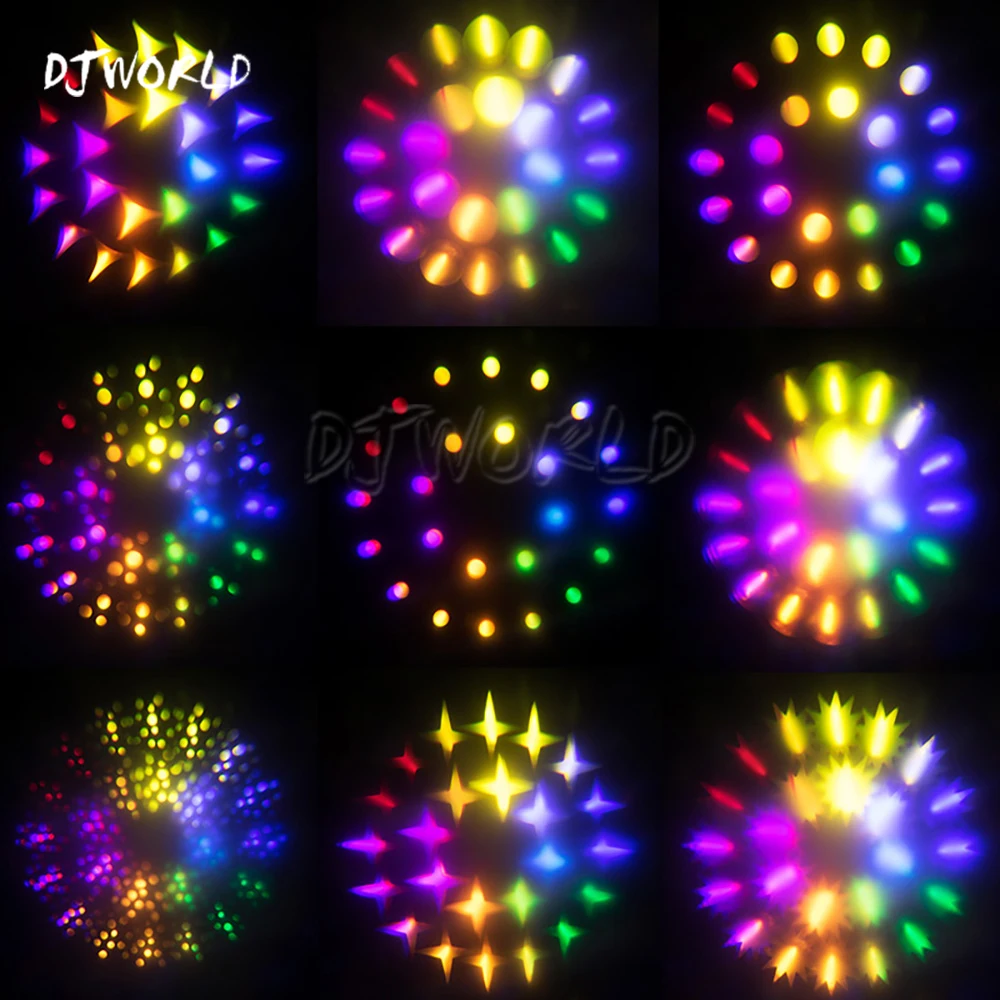 DJWORLD LED 230W 7R Beam Moving Head DMX Controller Lights Button Version Nightclub DJ Disco Stage Effects Lighting Professional - купить по