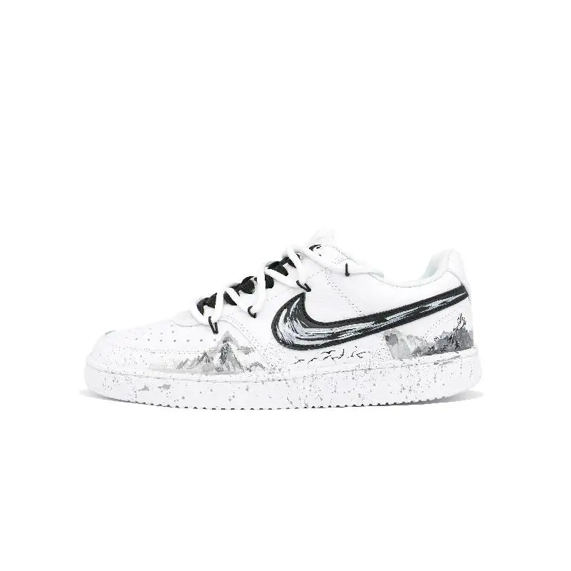 【Настроить】Nike Court Vision 1 обувь для скейтбординга мужские кроссовки DH2987-101