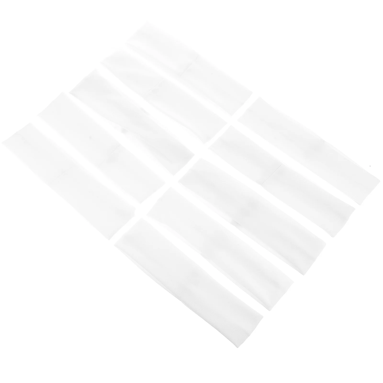 

10pcs Headbands Elastic Sweatbands Sweat Absorbent Sports Gym Headwraps