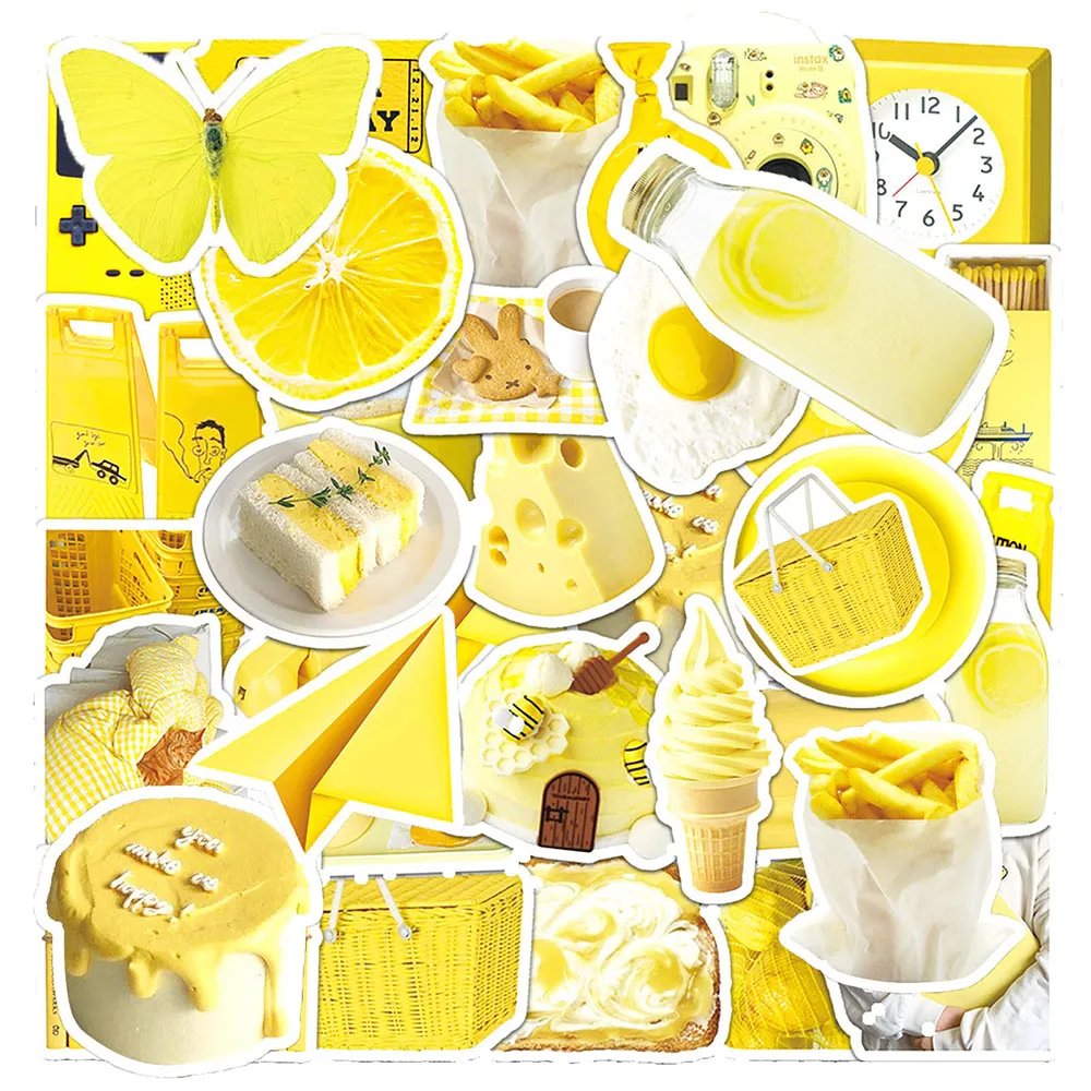 

10/50Pcs Simple INS Style Literature Art Varied Stickers Pack for Kids Travel Luggage Scrapbooking Car Decoration Graffiti Decal