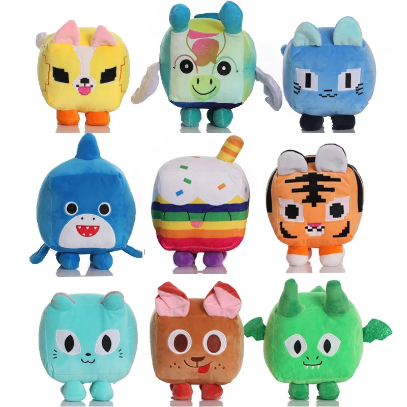 

Big Games Square Cat Kawaii Plush Toys Cartoon Comic Anime Model Doll Stuffed Toy Christmas Birthday Gift For Children
