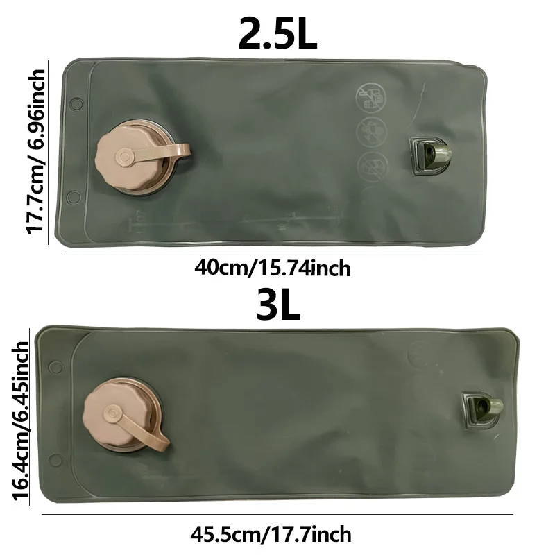 1 шт. рюкзак для гидратации 2 5 л вместительная сумка воды емкость бега велоспорта