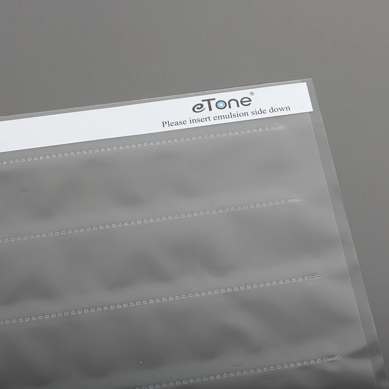 eTone 35/135 мм Негативные страницы хранения пакеты без кислоты черно - белой пленки |