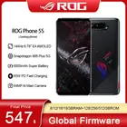 Смартфон ASUS ROG, телефон с глобальной прошивкой,  5 S, Snapdragon 888 + 6,78 '', 144 Гц, AMOLED, 6000 мАч, 65 Вт, быстрая зарядка, игровой телефон с NFC