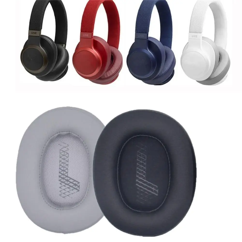 

Live 500 BT Earpads Ear Cushion Replacement Protein Leather and Memory Foam Ear Pads Compatible with JB L Live 500BT Wireless