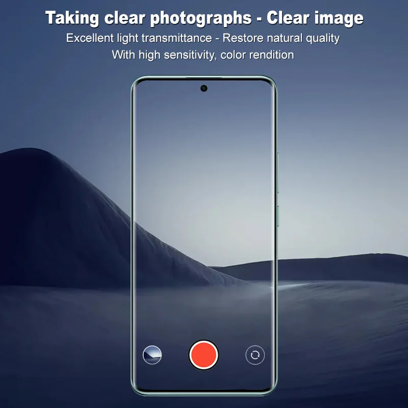 Redmi Note 14 Pro+ 5G Стекло объектива IMAK 2 шт. Стеклянная пленка высокого разрешения для