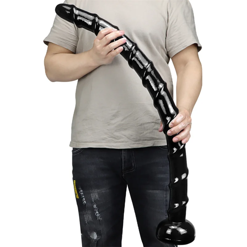 Супер длинная Анальная пробка 85*5 см фаллоимитатор для стимуляции влагалища и