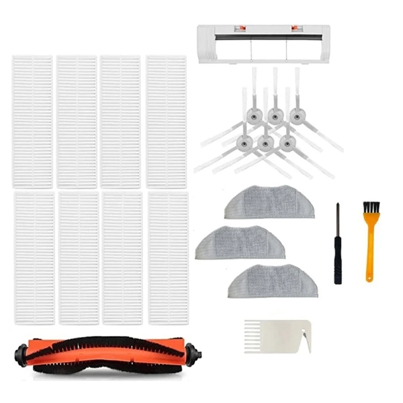 

Filter Side Brush Efficient Hepa Filter For Xiaomi Mijia G1 Robot Vacuum Cleaner Parts