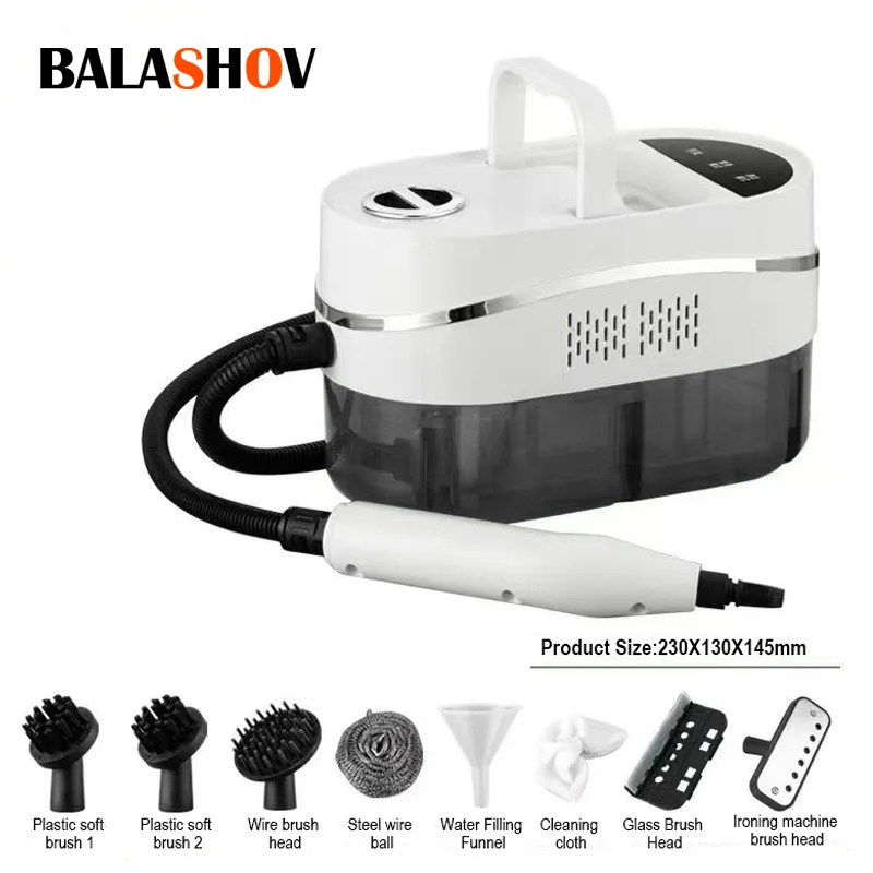 

Пароочиститель Высокого Давления 220В, 2500Вт, Мощный Ручной, Для Дома, Кухни, Автомобиля