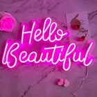 Неоновые вывески на заказ, светодиодные буквы, неоновые огни, вывеска, Настенный декор для бара, паба, клуба, подарок на день Святого Валентина, великолепный подарок на свадьбу, день рождения