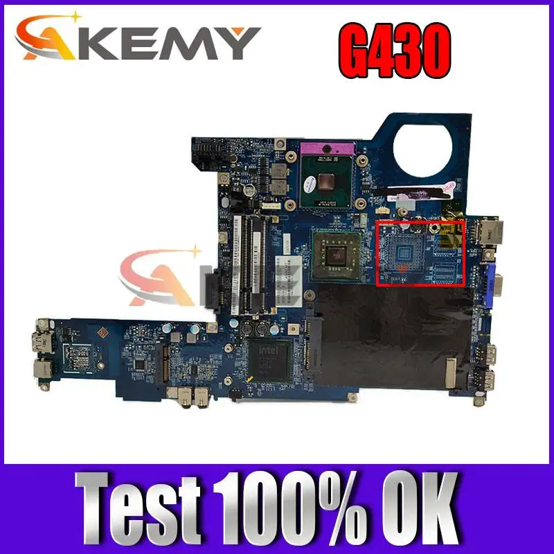 

Laptop motherboard For LENOVO G430 Mainboard JIWA1 LA-4211P GM45