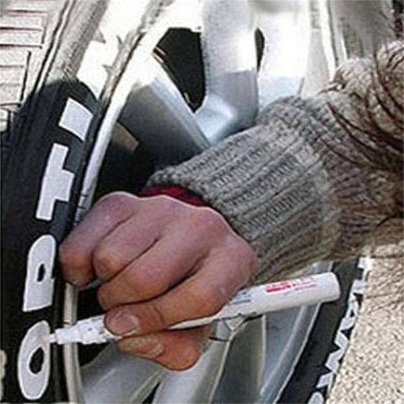 

New Waterproof Car Tyre Tire Tread CD Metal Permanent Paint Marker Graffti Oily Marker Macador Caneta Stationery