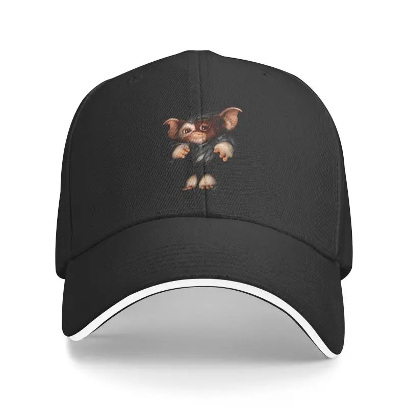 

Custom Gremlins Baseball Cap Men Women Adjustable Gizmo 80s Movie Mogwai Monster Horror Retro Sci Fi Dad Hat Sports