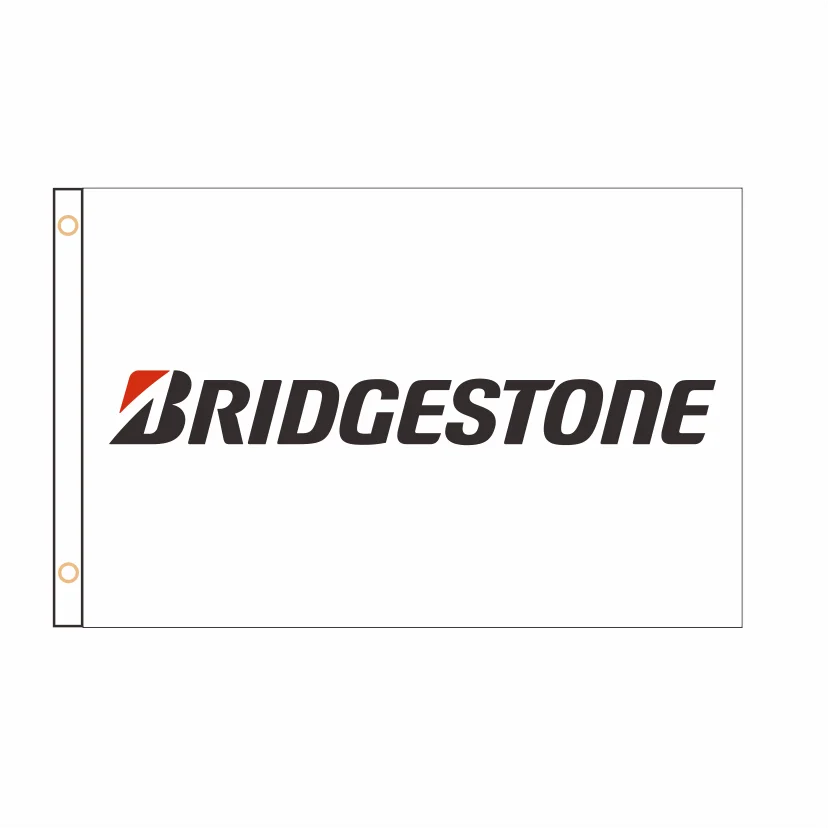 

Support customization Bridgestone Flag Banner 2ft*3ft 3ft*5ft QZ-102 Advertising Car Decoration Home Gift Party Indoor Outdoor