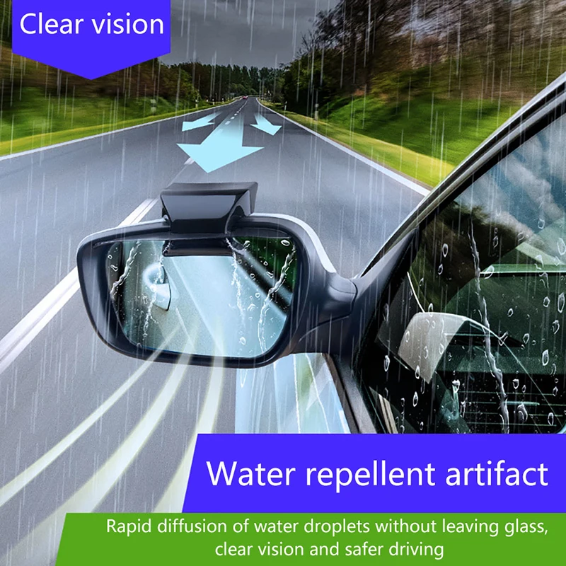 

2pcs Car Rearview Mirror Rain Eyebrow Waterproof Car Mirror Protector Side Mirror Rain Guard Auto Mirror Rain Visors For Cars