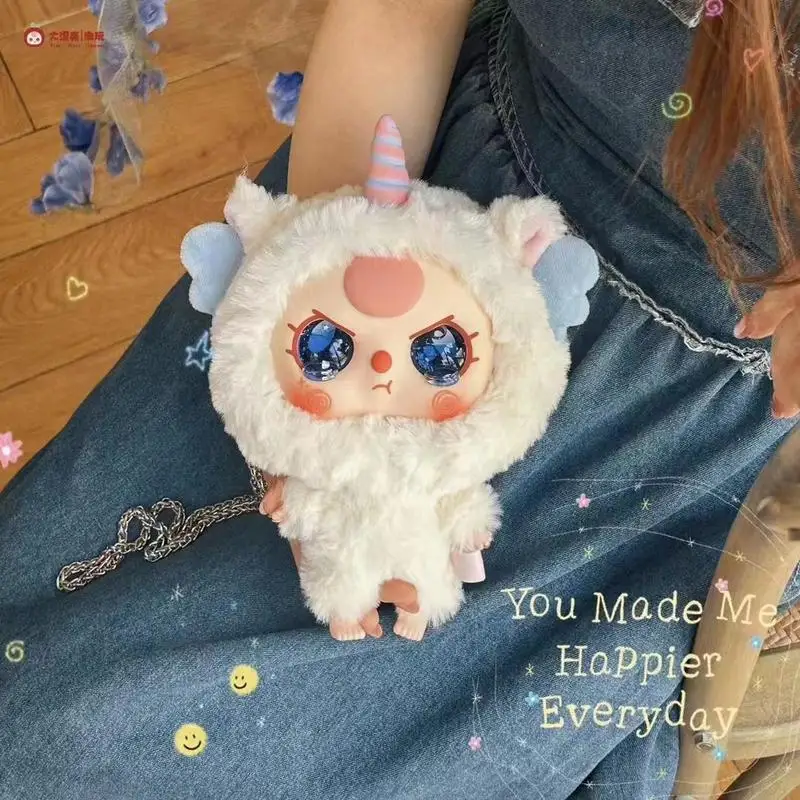 В наличии Baby Three Big Head Zipper Bag Series Blind Box Модный игровой рюкзак Подвеска Mystery Детские