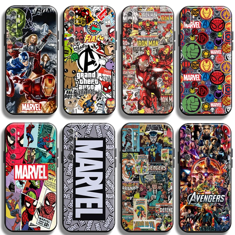 

Marvel Logo Spiderman Comics For Xiaomi Mi CC9 Mi CC9e Mi CC9 Pro Phone Case Full Protection Cases Shell Funda Soft Shockproof