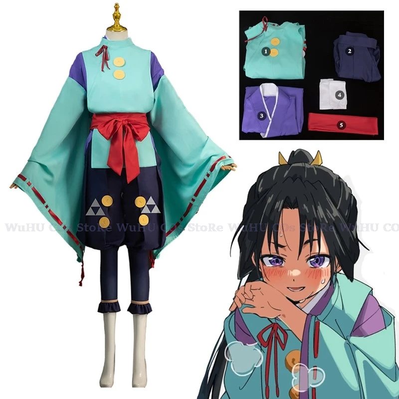 Костюм для косплея аниме The Elusive Samurai Tokiyuki Hojo Униформа с париком Chojumaru elueluвечерние