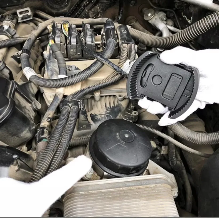 Универсальный регулируемый 2-кулачковый ключ для масляного фильтра из литой