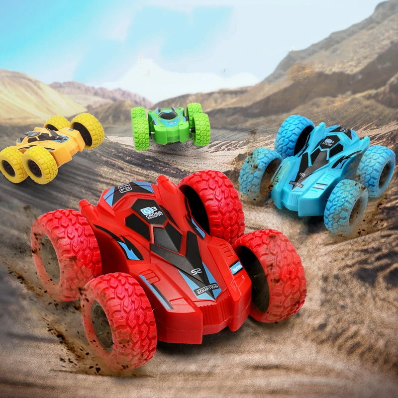 

Dropshipping Kids Toy Car Fun Double-Side Vehicle Inertia Safety Crashworthiness Fall Resistance Shatter-Proof Model for Child
