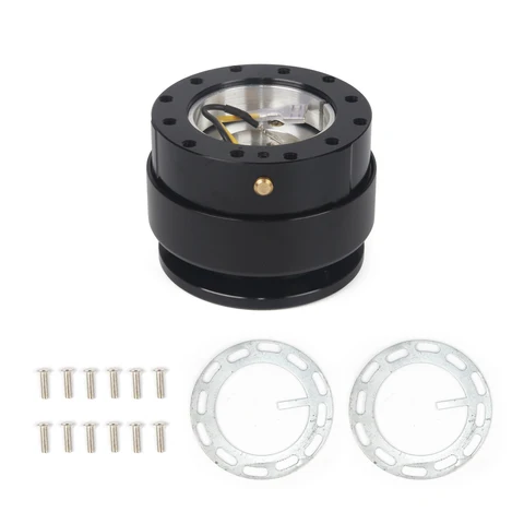 4 Цвета Универсальный быстросъемный адаптер для рулевого колеса Главная комплектация для установки в стиле со звуком