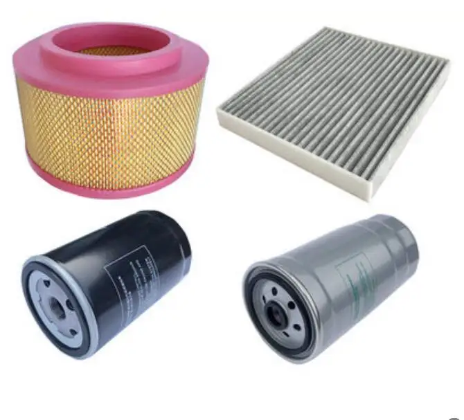 Air filter + air conditioning filter + oil filter + diesel filter  for zx auto terralord 2.5T