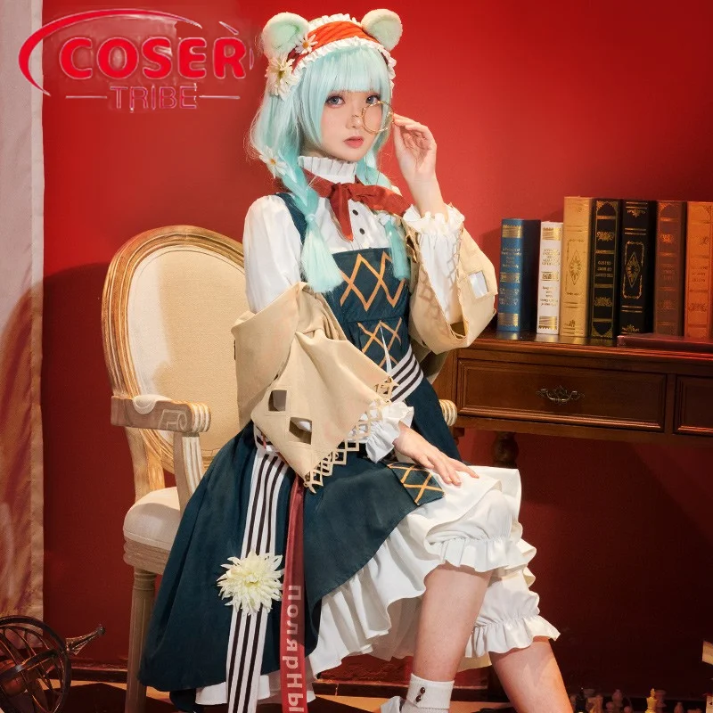 

COSER TRIBE Anime Game Arknights NCTNHA Halloween Carnival Role CosPlay Costume Complete Set