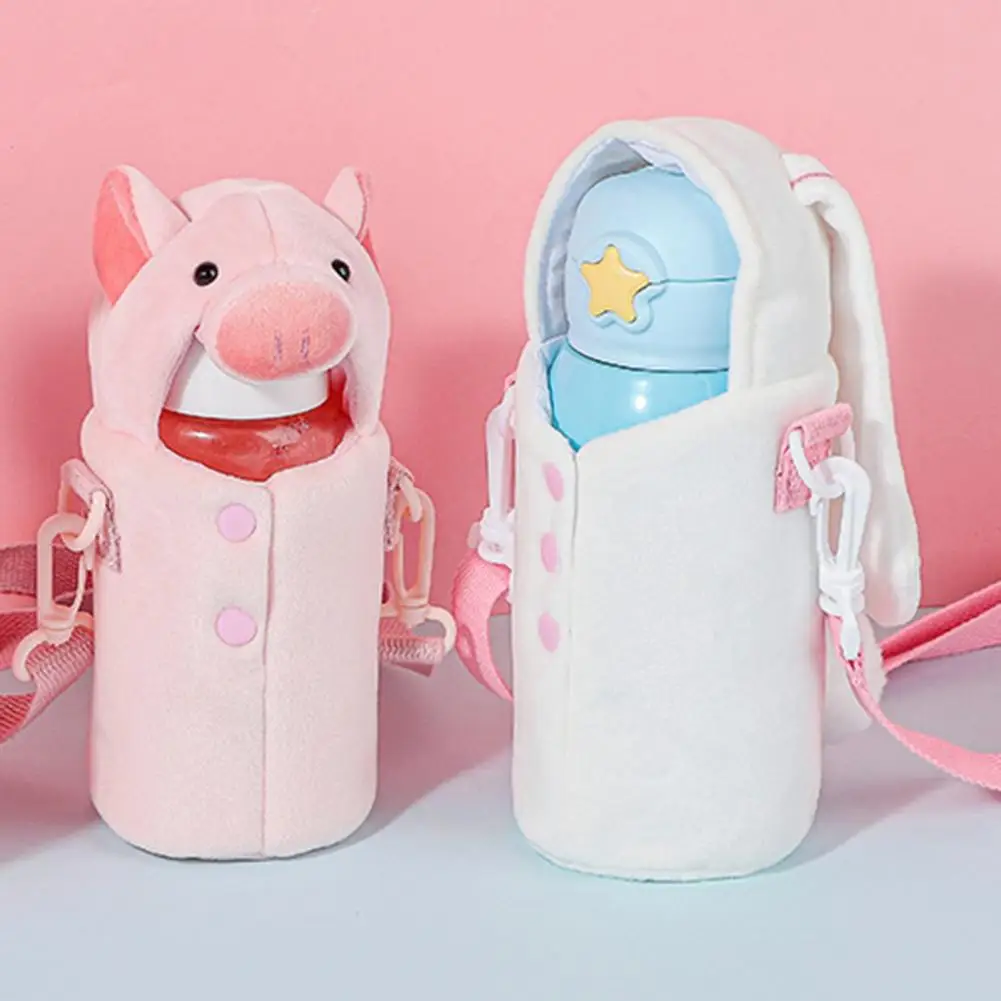 

Крышка для бутылки с водой, модная Изолированная застежка, прочная ручка, переноска для бутылки с водой для путешествий