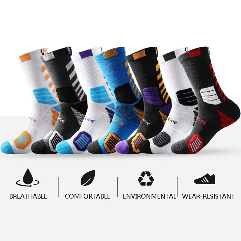 

1 пара, дышащие велосипедные носки для профессиональной команды