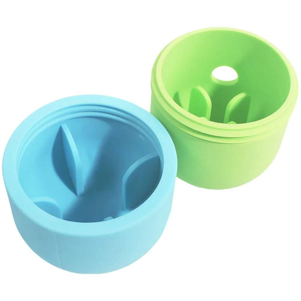 

Pet Dog Toy Chewing Toys Dogs Dog Puzzles Dog Treat Dispenser Dog Ball Interactive Dog Toys Silica Gel Rubber Dog Molar Toy