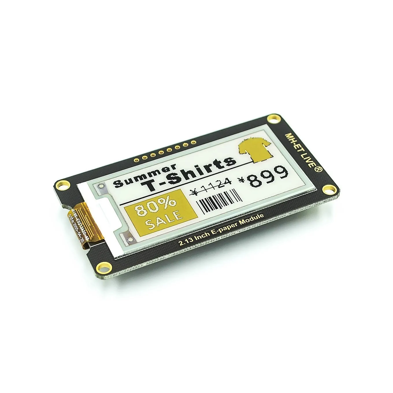 Raspberry Pi 2 13 дюйма E-Ink дисплей 212 × 104 экран e-paper Hat для 4B/3B +/3B/Zero Jetson ForNano Arduino STM32