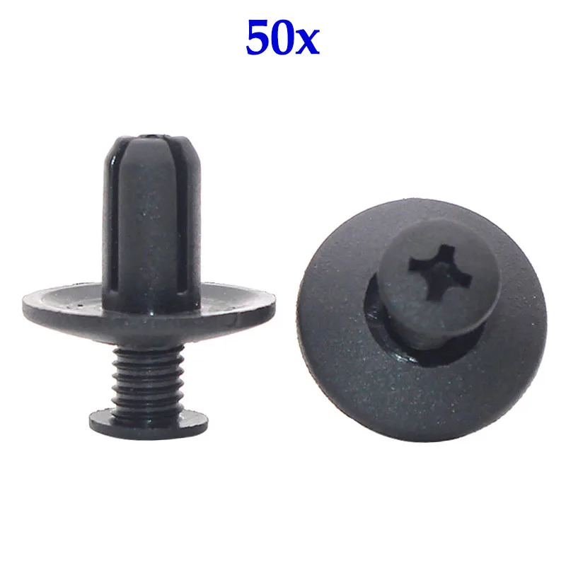 

100pcs 8mm Beige Gray Clips Plastic Auto Fasteners Expansion Rivets Vehicle Car Fender Door Trim Panel Screws Retainer Push Pins