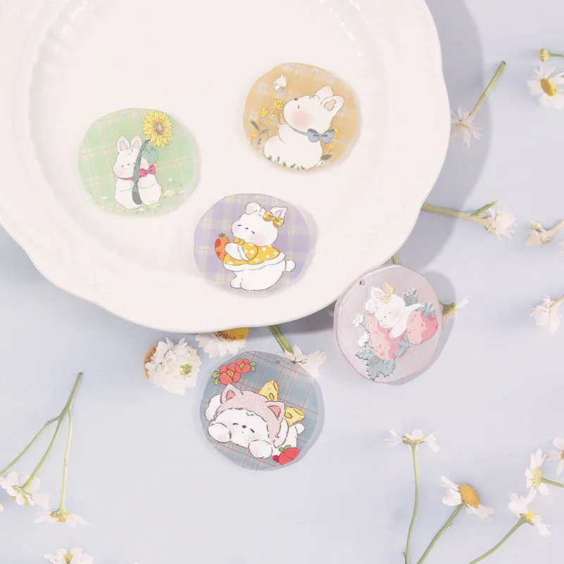 

50 шт./партия, акриловые бусины для сережек