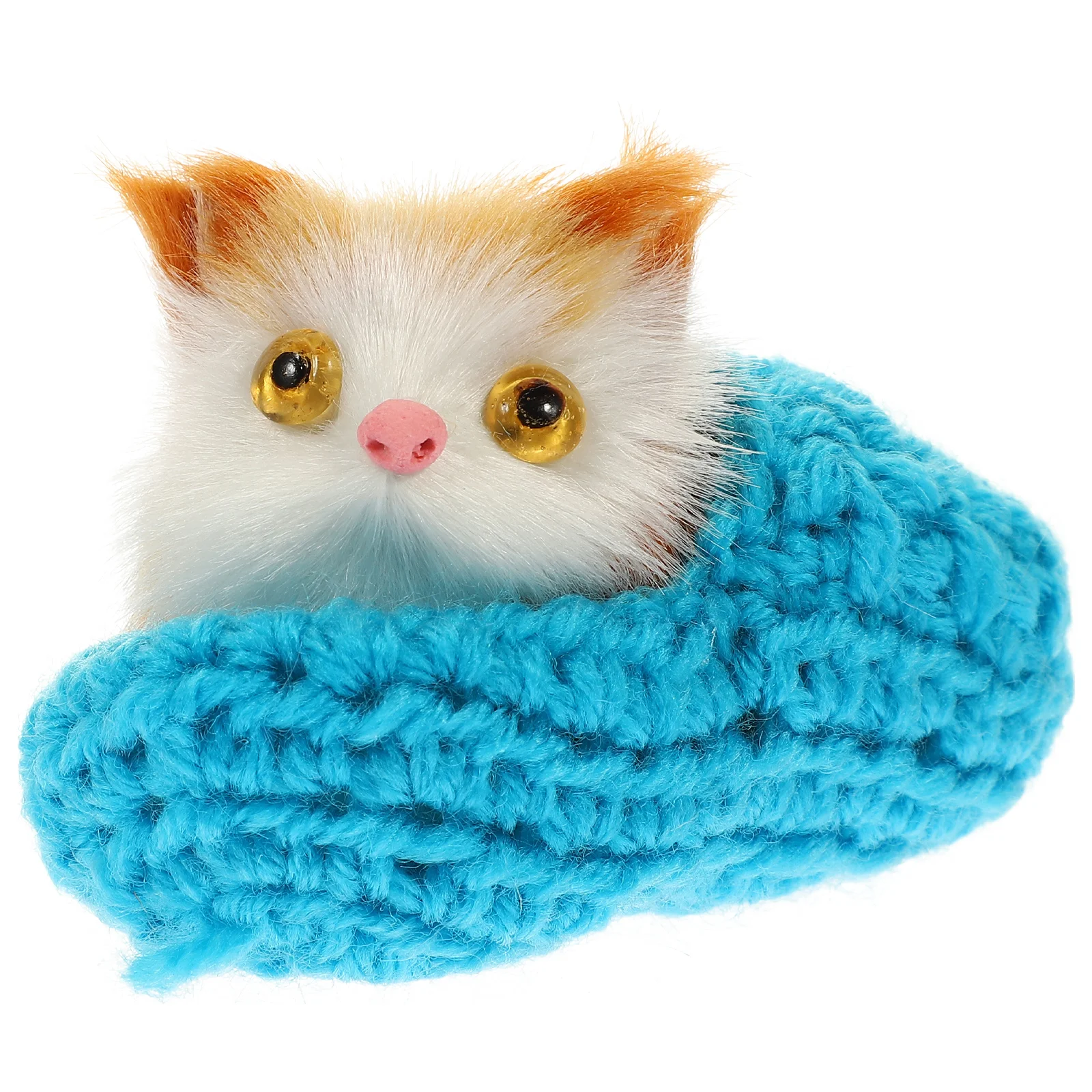 

Adorable Animal Cat Plaything Simulation Cat Adornment Home Kids Cat Decor