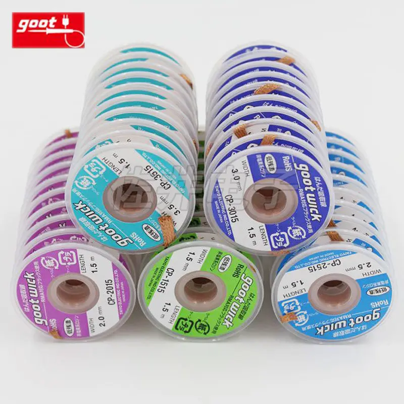 Фото Новая оригинальная проволока для пайки GOOT Gute CP-2515, 2,5 (мм), 1,5 м, 5 шт. №3