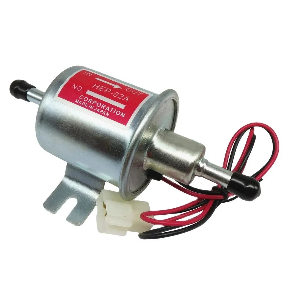 

12V All copper fuel pump HEP-02a electrical gasoline diesel pumps For Car Carburetor Motorcycle ATV