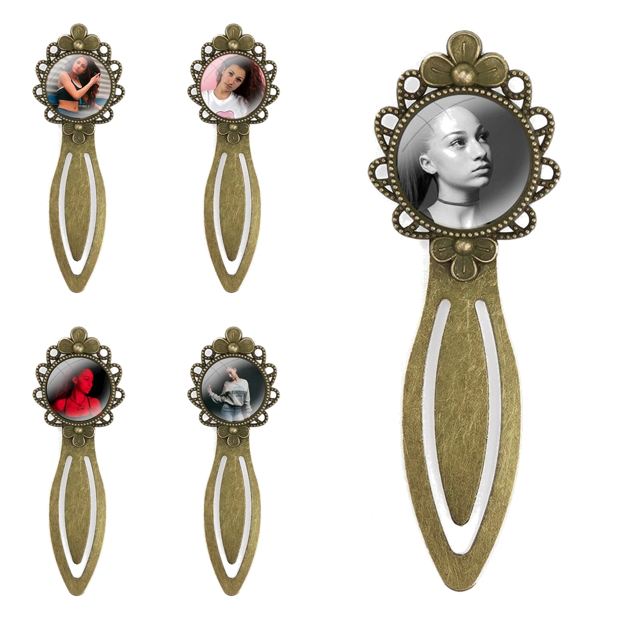 

Модный креативный мультяшный дизайн Bhad Bhabie креативные металлические закладки подарок для друзей канцелярские принадлежности для школы офиса