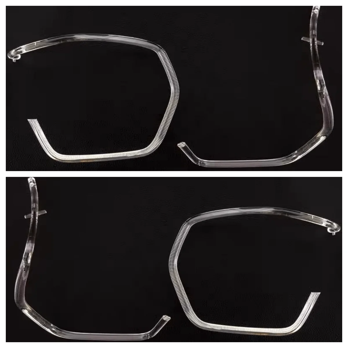 

Для BMW X3 X4 G01 G02 G08 F97 F98 2018 2019 2020 светодиодный DRL диафрагма кольцевой светильник направляющая пластина дневные ходовые огни трубки ангельские глазки