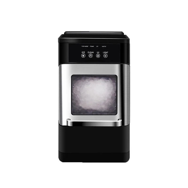 

220V HICON Electric Ice maker Ice Machine 30kg/24h Countertop with Auto Self-Cleaning Household Mini Ice Making Machine