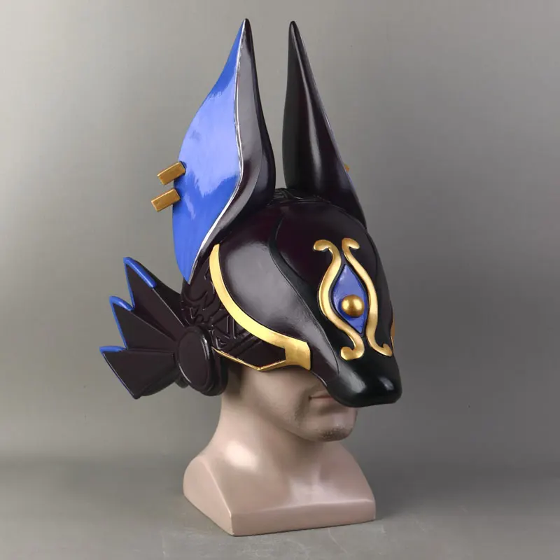 Игра Genshin Impact Cyno реквизит для косплея головные уборы Sumeru на Хэллоуин женщин и