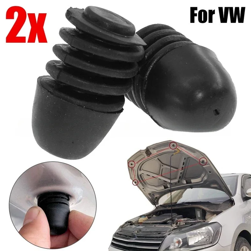 

2 шт. автомобильный резиновый бампер, капот, крышка стоп-буфера, подушка задней двери для VW Golf Jetta Scirocco Polo Tiguan, автоаксессуары