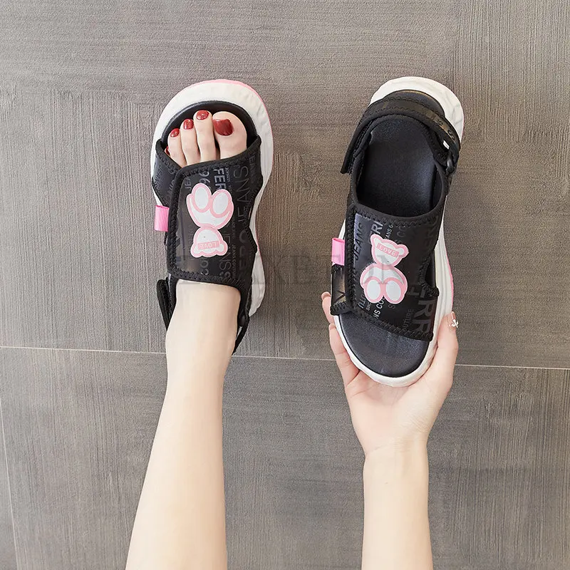 Sports Sandals Women Summer Footwear New Ladies Fashion Comfortable Soft Sole Lightweight Flat Women's Shoes