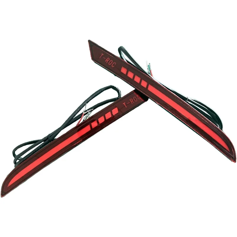 

Car LED Rear Bumper Dynamic Turn Signal Light Brake Light for- T- T 2018-2022