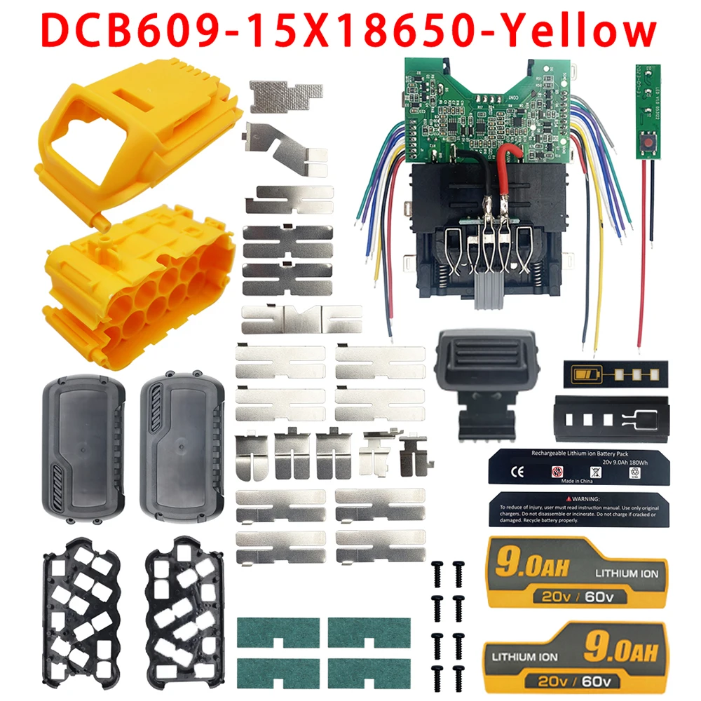 Пластиковый корпус PCB609 для DeWalt 20 В 60