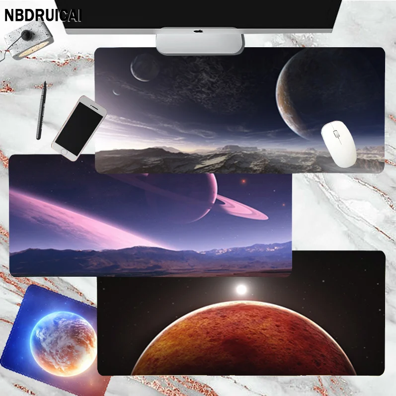 

Planet Your Own Mats Comfort Mouse Mat Gaming Mousepad Size For CSGO Game Player Desktop PC Computer Laptop