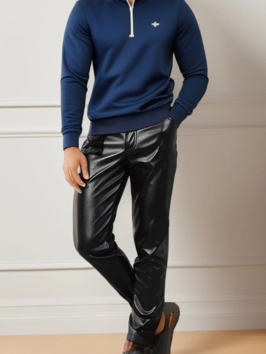 Весна-осень/зима Молодежные флокированные эластичные облегающие и